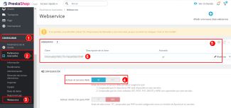 Configuración Prestashop